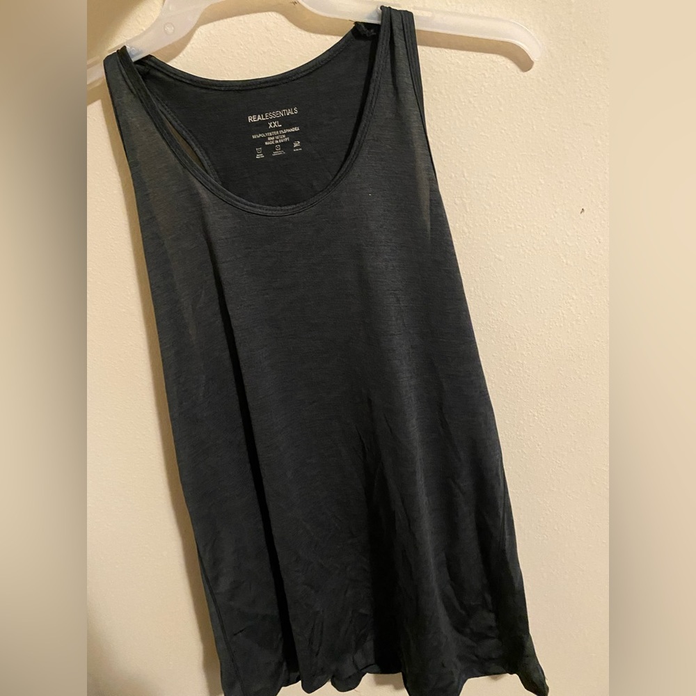 real essentials workout tops (all 4)